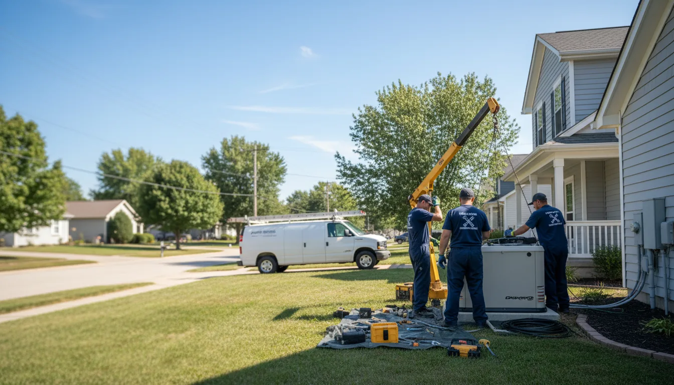 Generator Installation in Sistersville, WV near me